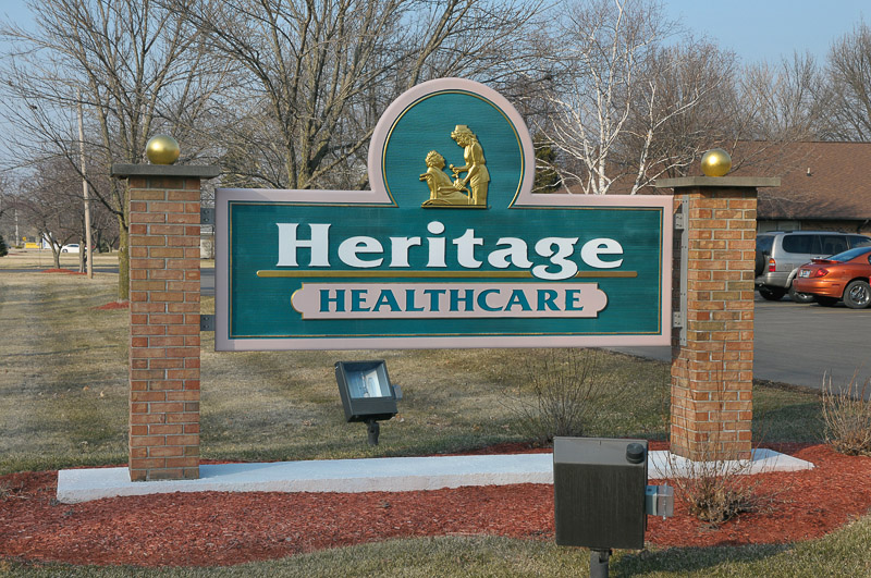 Heritage Healthcare Entrance Sign